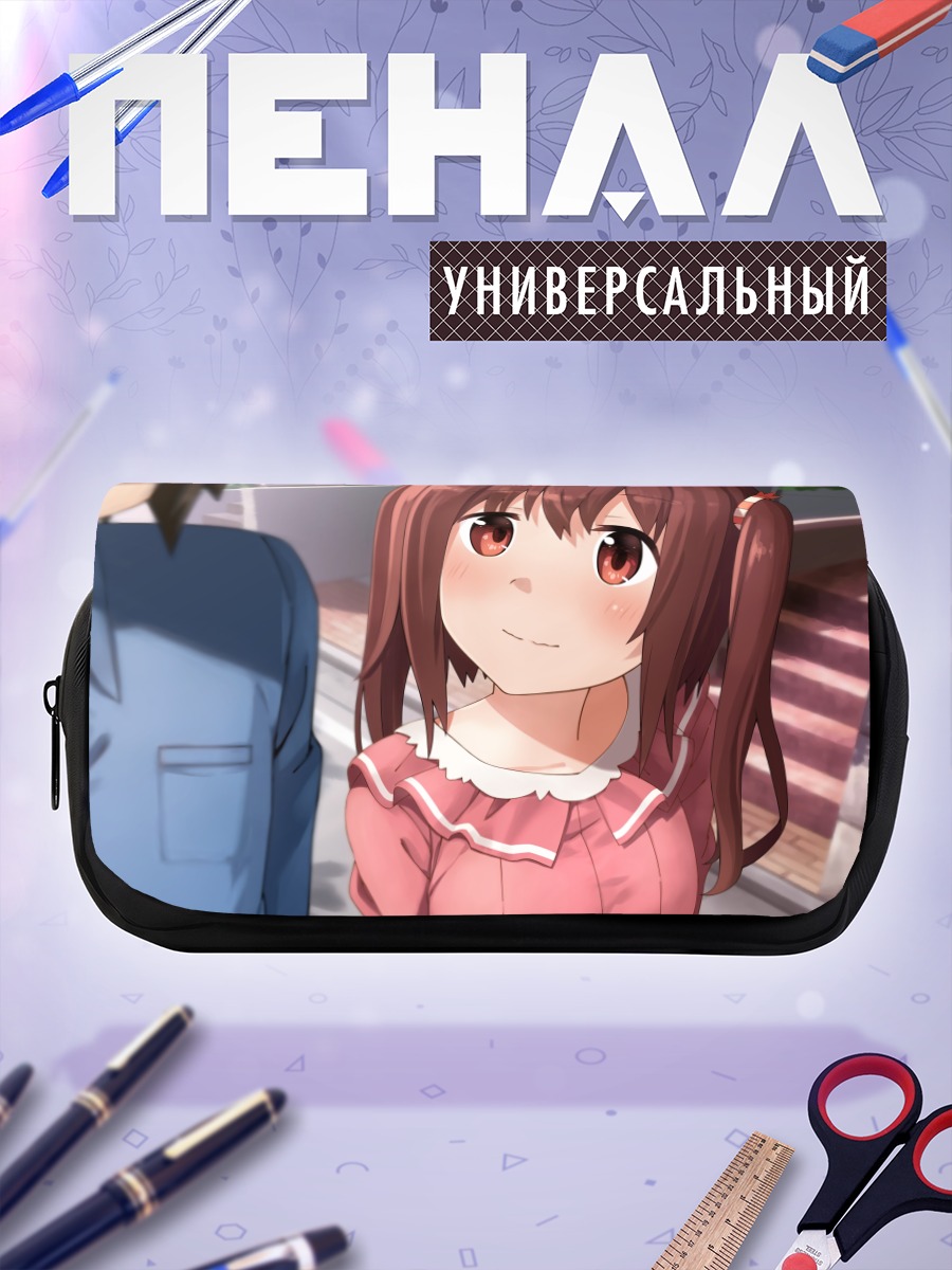 Пенал-косметичка Нана Эбина в розовом