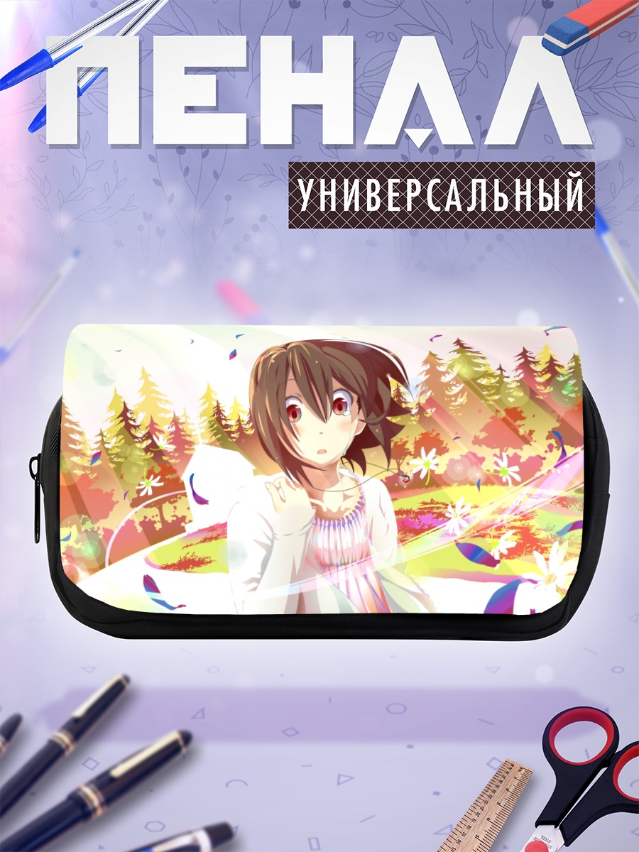 Пенал-косметичка Химэко Инаба в цветах