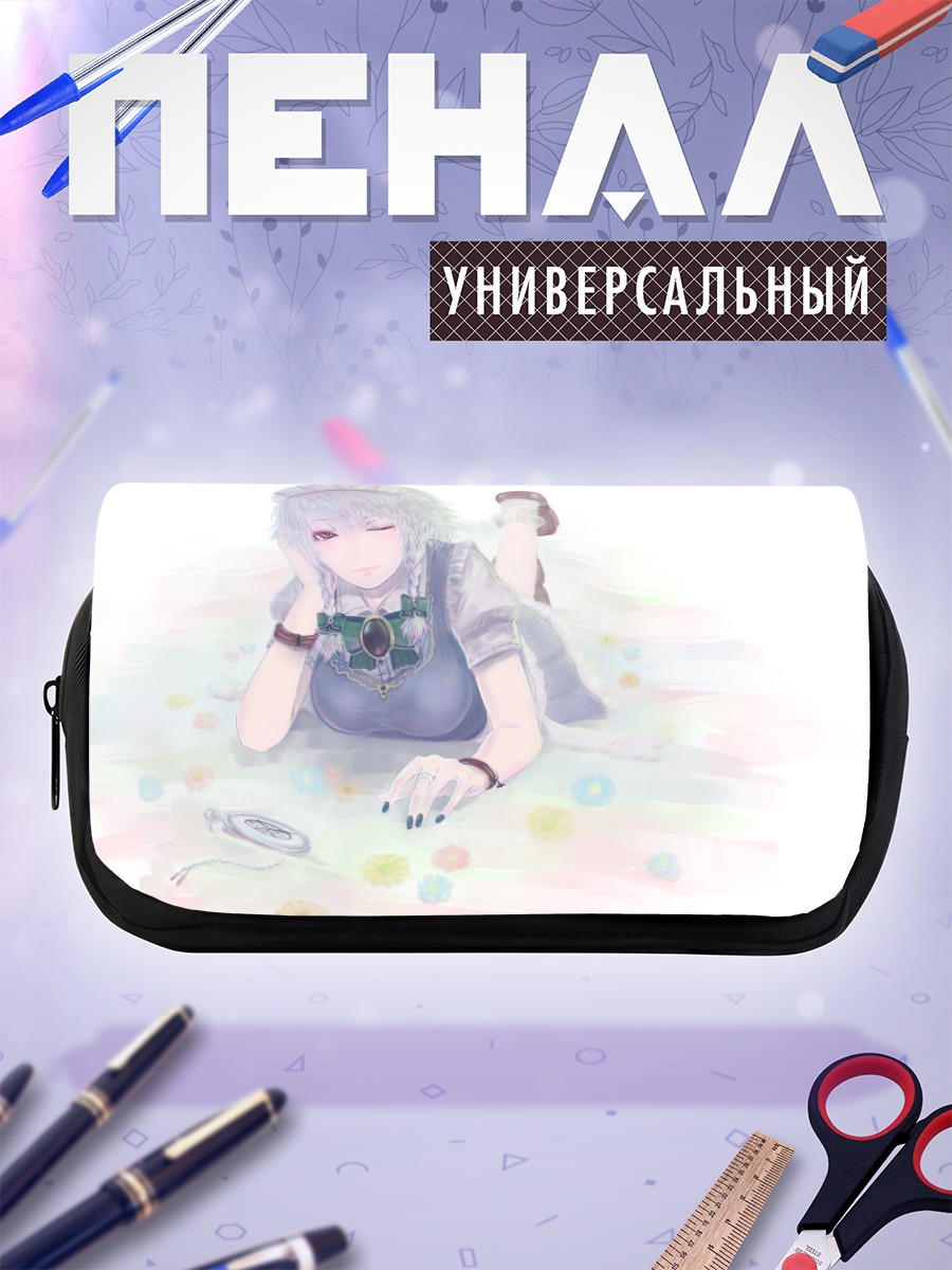 Пенал-косметичка Сакуя Идзаёи в цветах