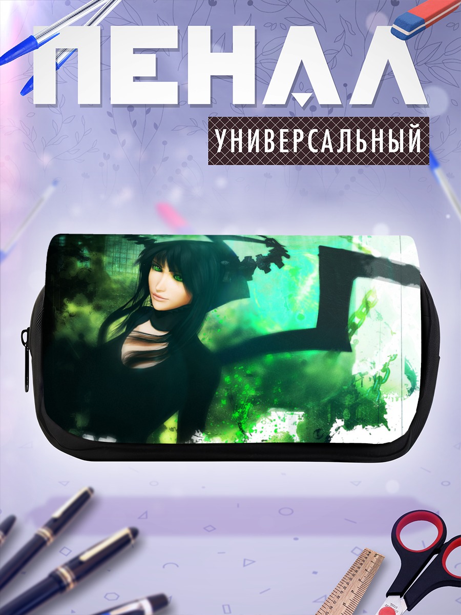 Пенал-косметичка Ёми Таканаши в зелени