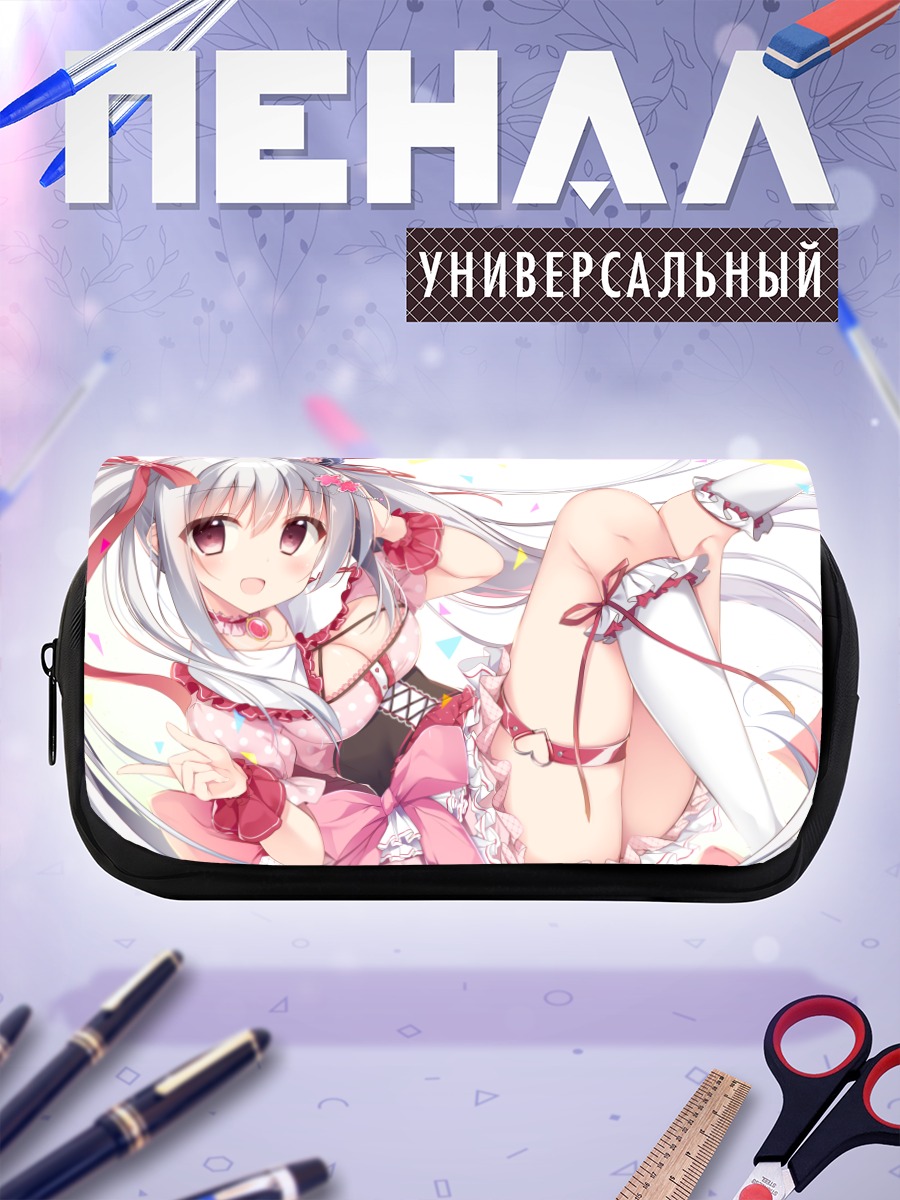 Пенал-косметичка Девушка в корсете