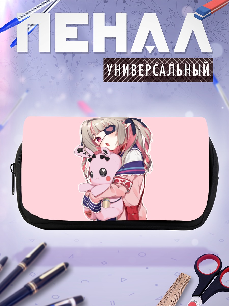 Пенал-косметичка Ририму Макаино с игрушкой
