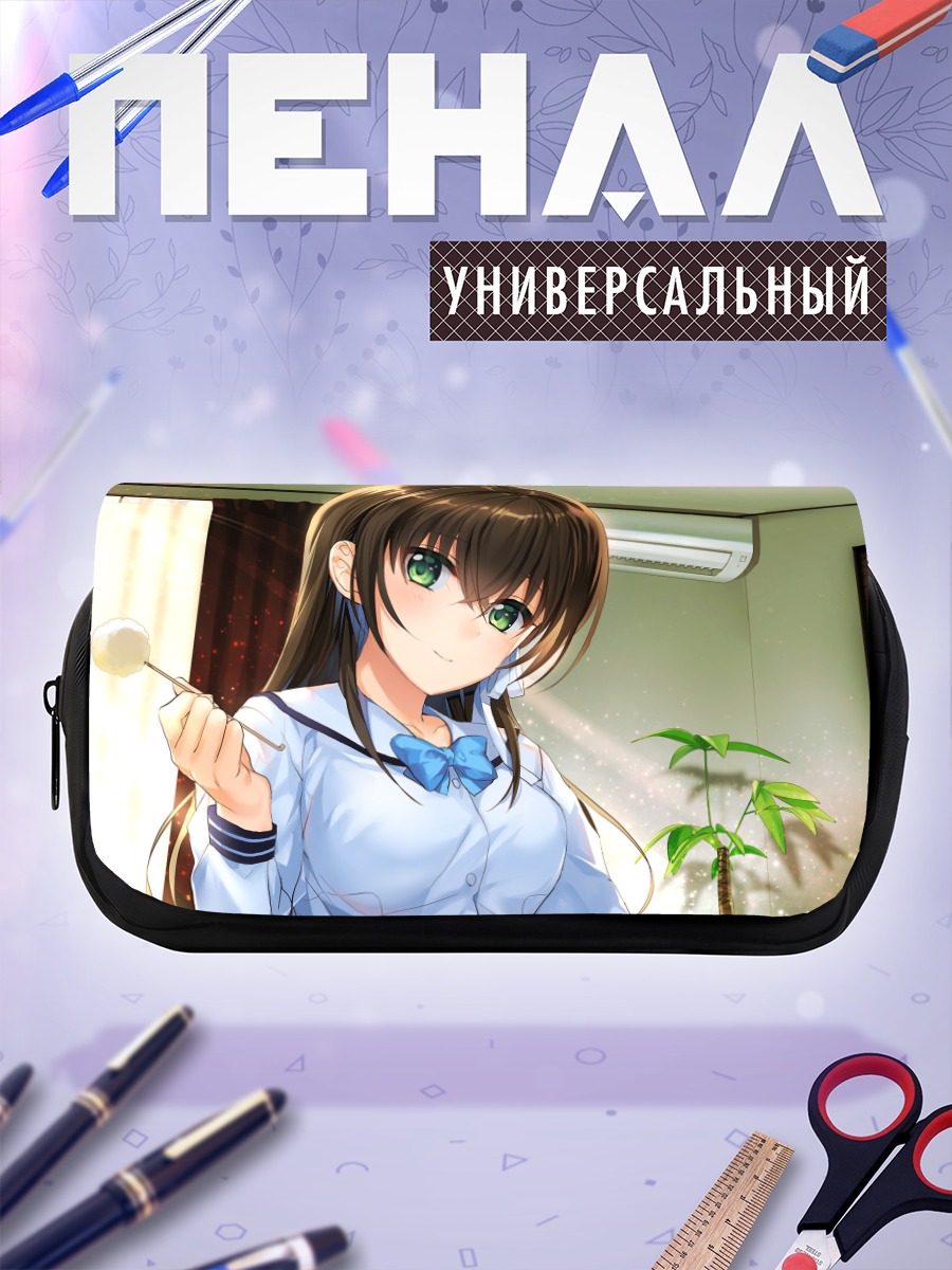 Пенал-косметичка Девушка с леденцом