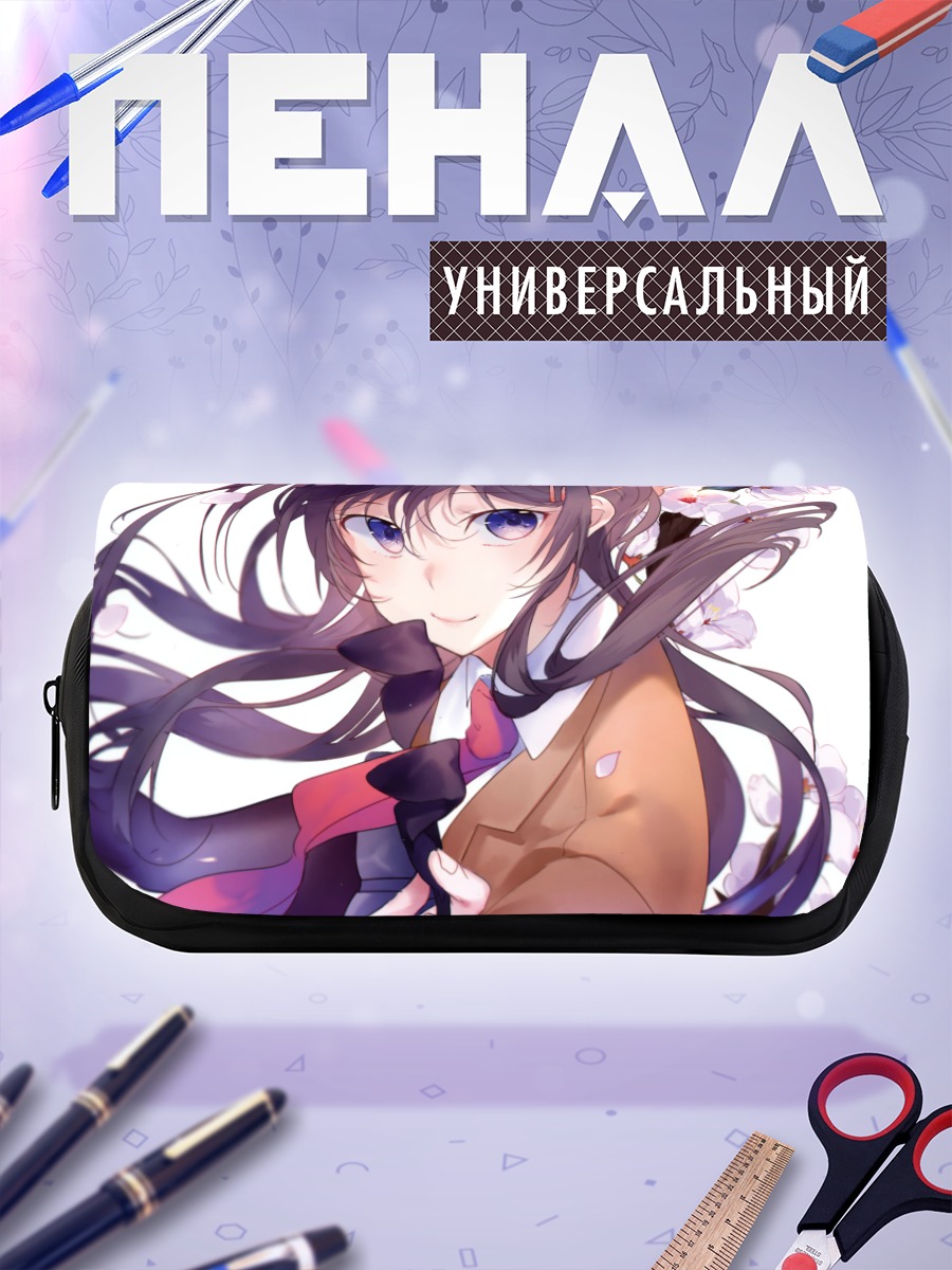 Пенал-косметичка Май Сакурадзима в цветах