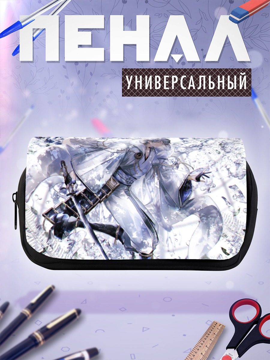 Пенал-косметичка Цурумару Кунинага в цветах