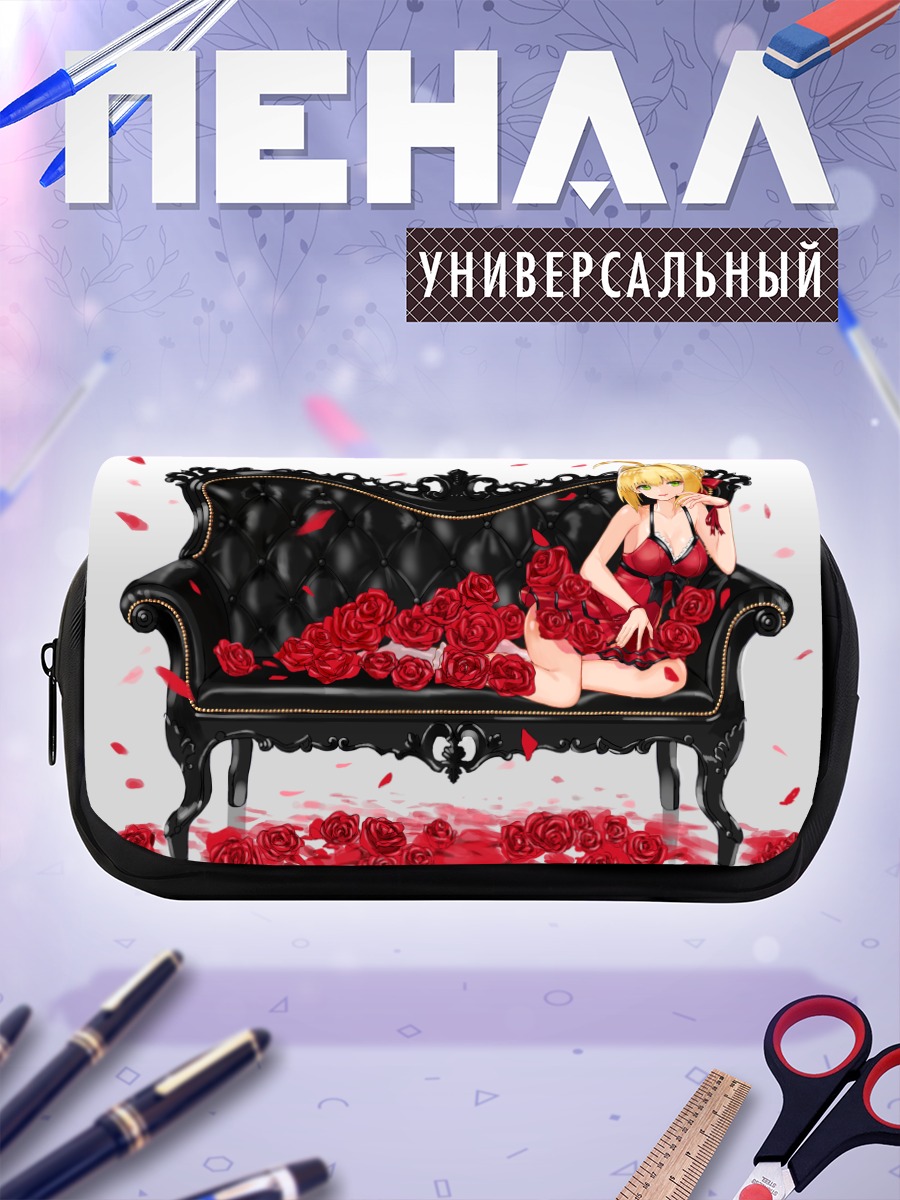 Пенал-косметичка Неро Клаудиус с розами