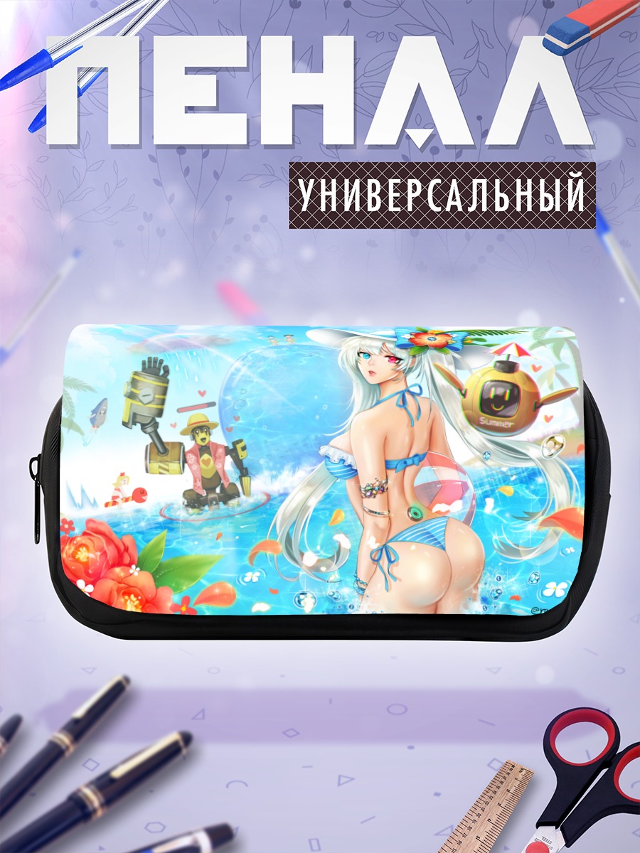 Пенал-косметичка Трикси на пляже