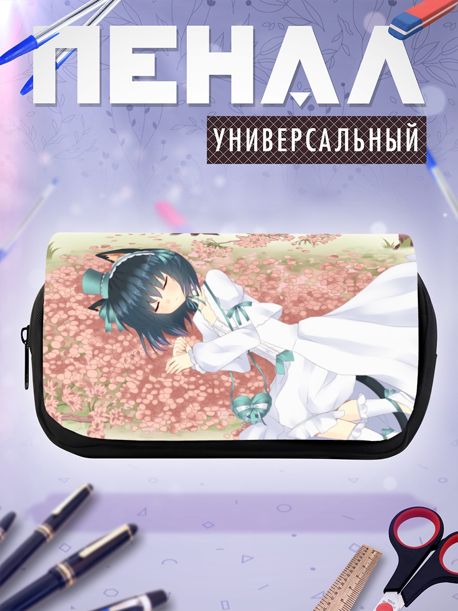 Пенал-косметичка Мику Хацунэ в сакуре