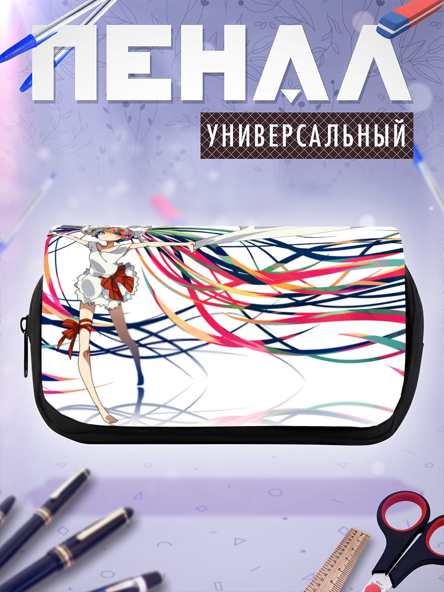 Пенал-косметичка Мику Хацунэ в лентах