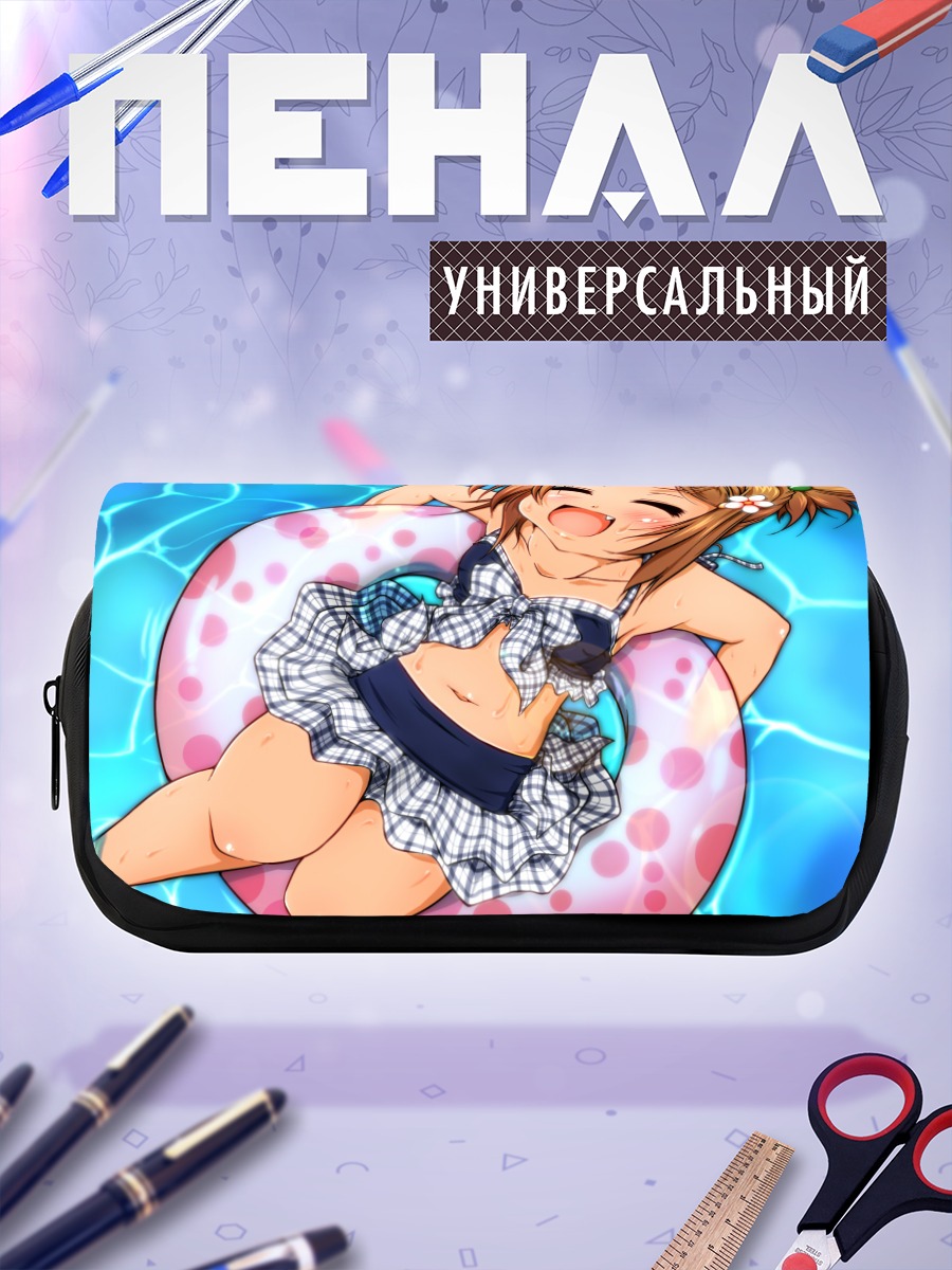 Пенал-косметичка Девочка в бассейне