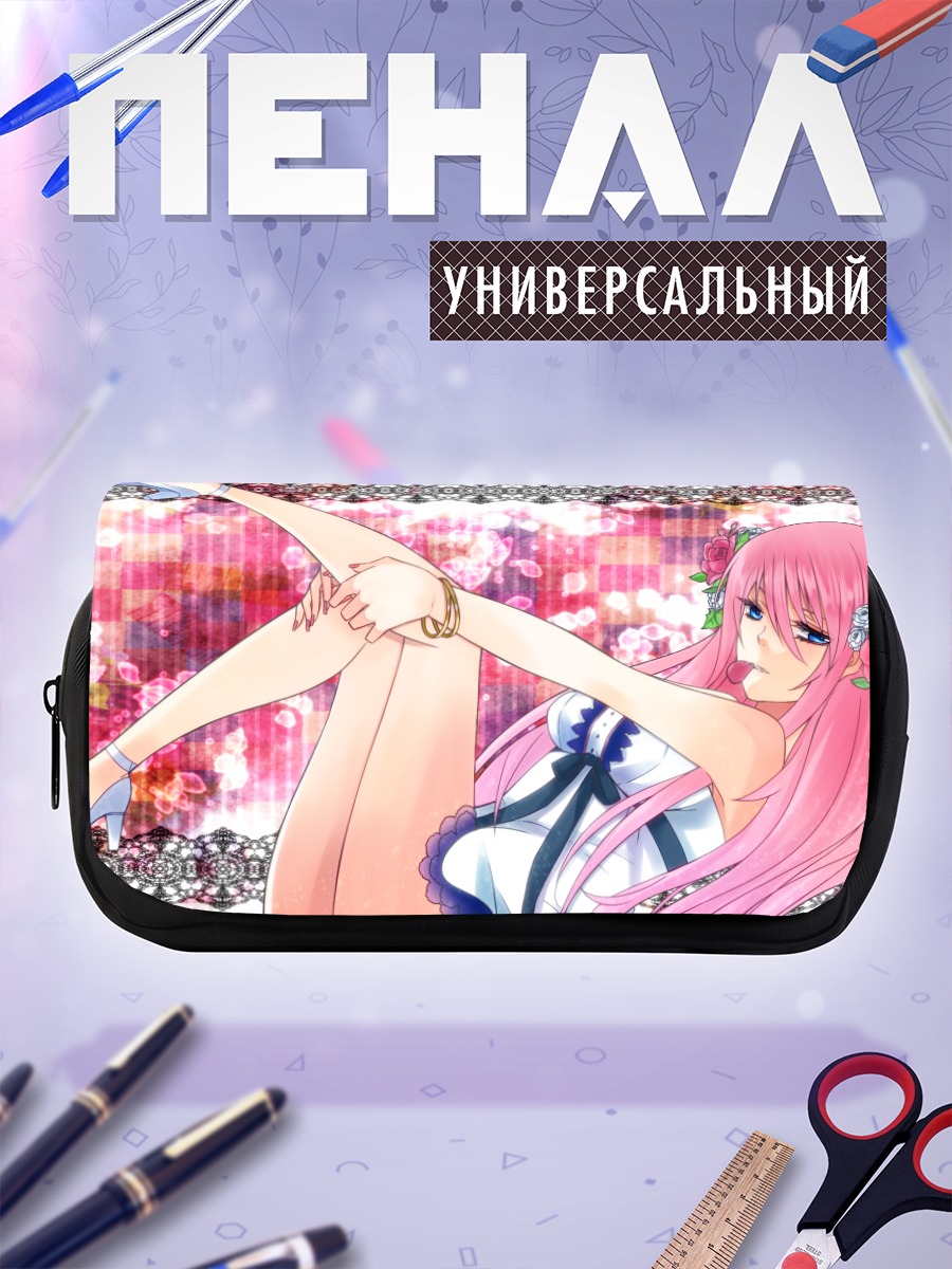 Пенал-косметичка Лука Мегурин в цветах