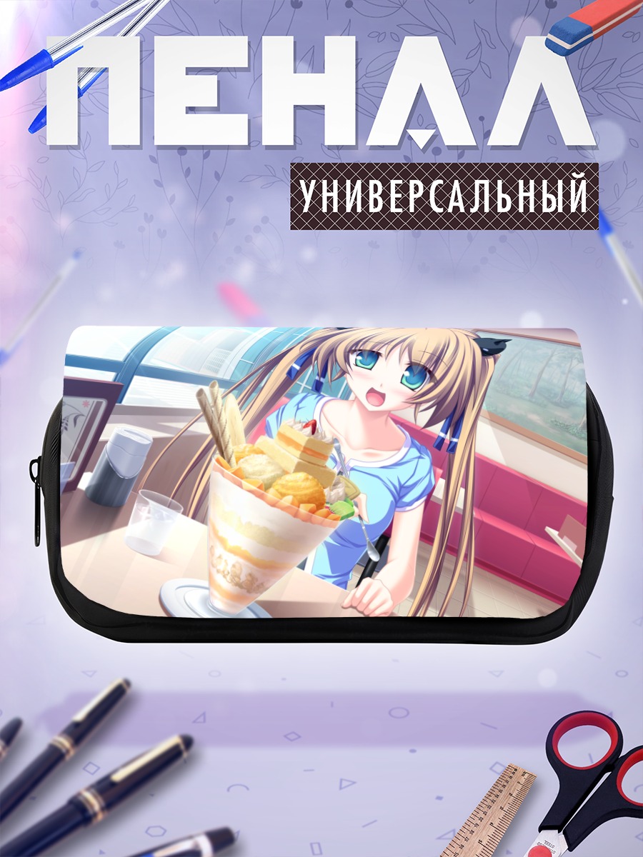 Пенал-косметичка Уи Хисагахара с десертом