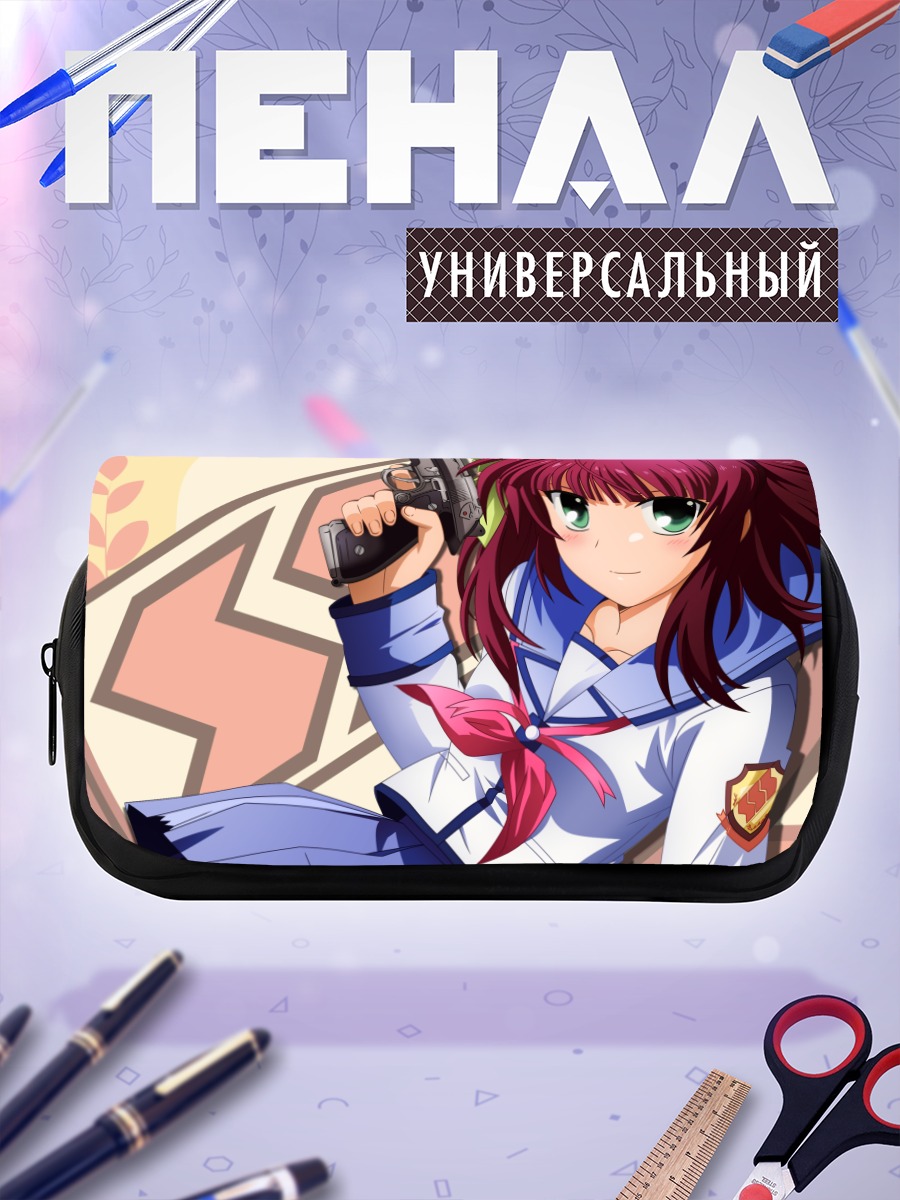 Пенал-косметичка Юри Накамура с пистолетом