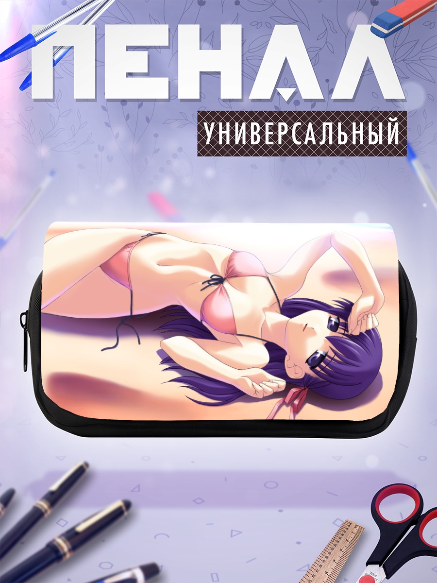 Пенал-косметичка Сакура Мато на пляже