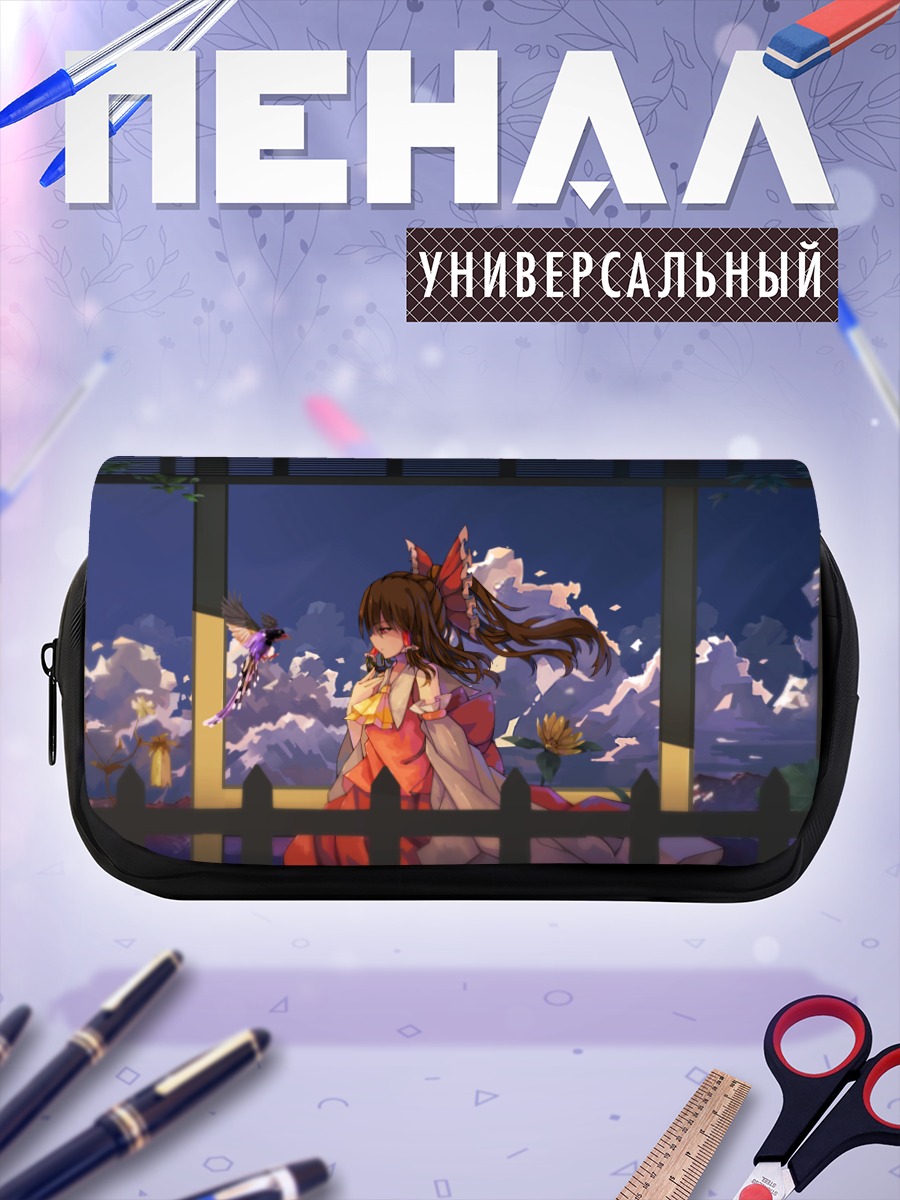 Пенал-косметичка Рейму Хакурэй в храме