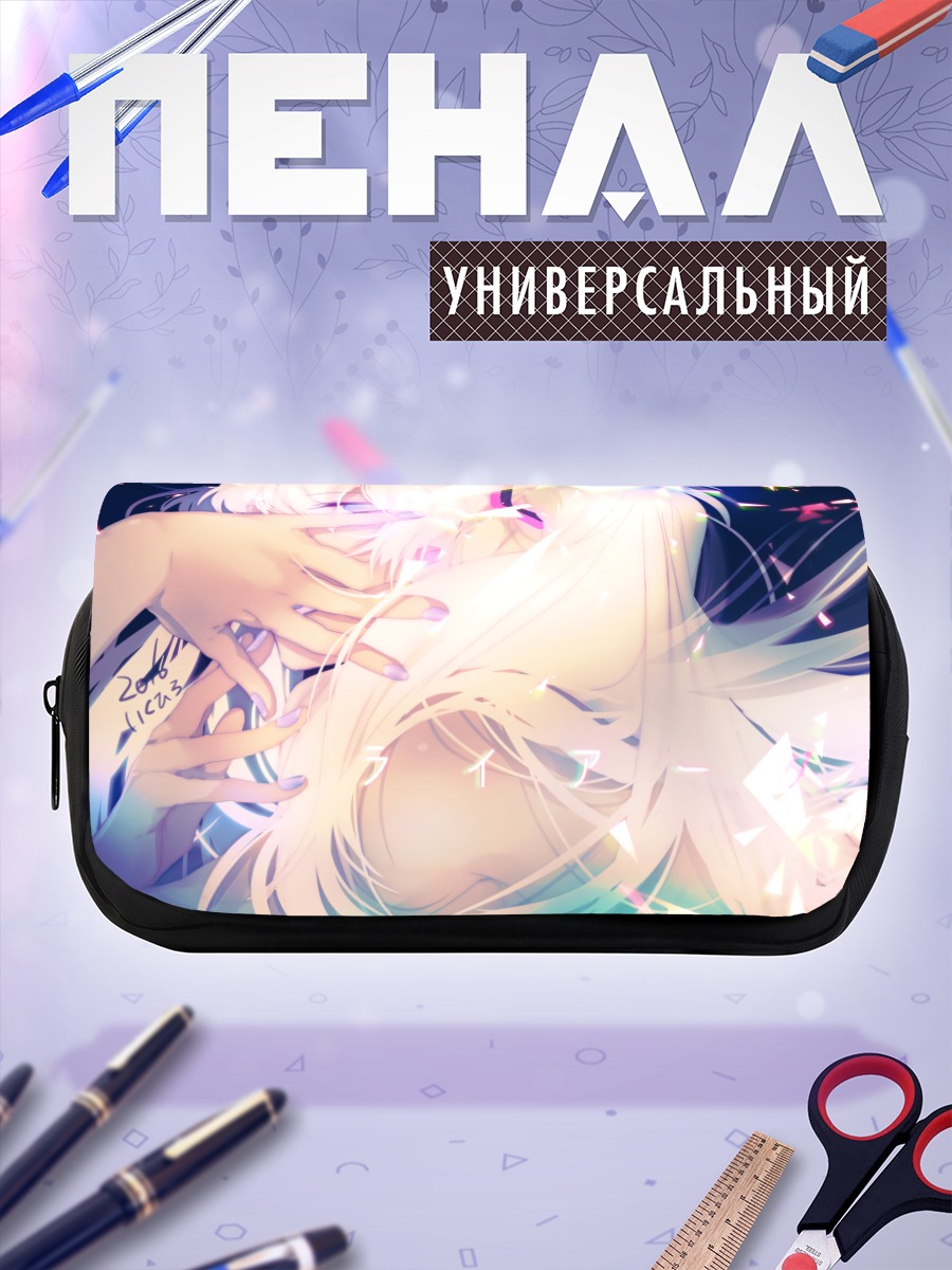 Пенал-косметичка Мику Хацунэ в сиянии