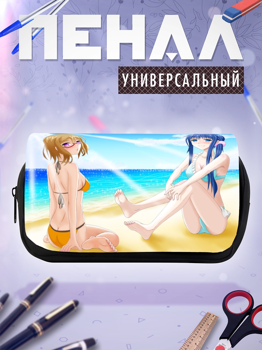 Пенал-косметичка Тами и Мачи на пляже