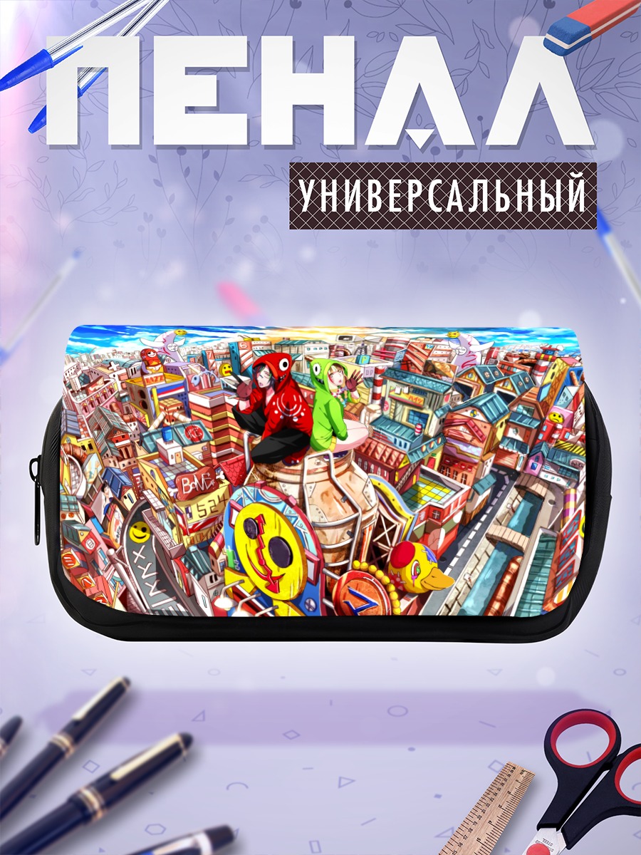Пенал-косметичка Мику Хацунэ в городе