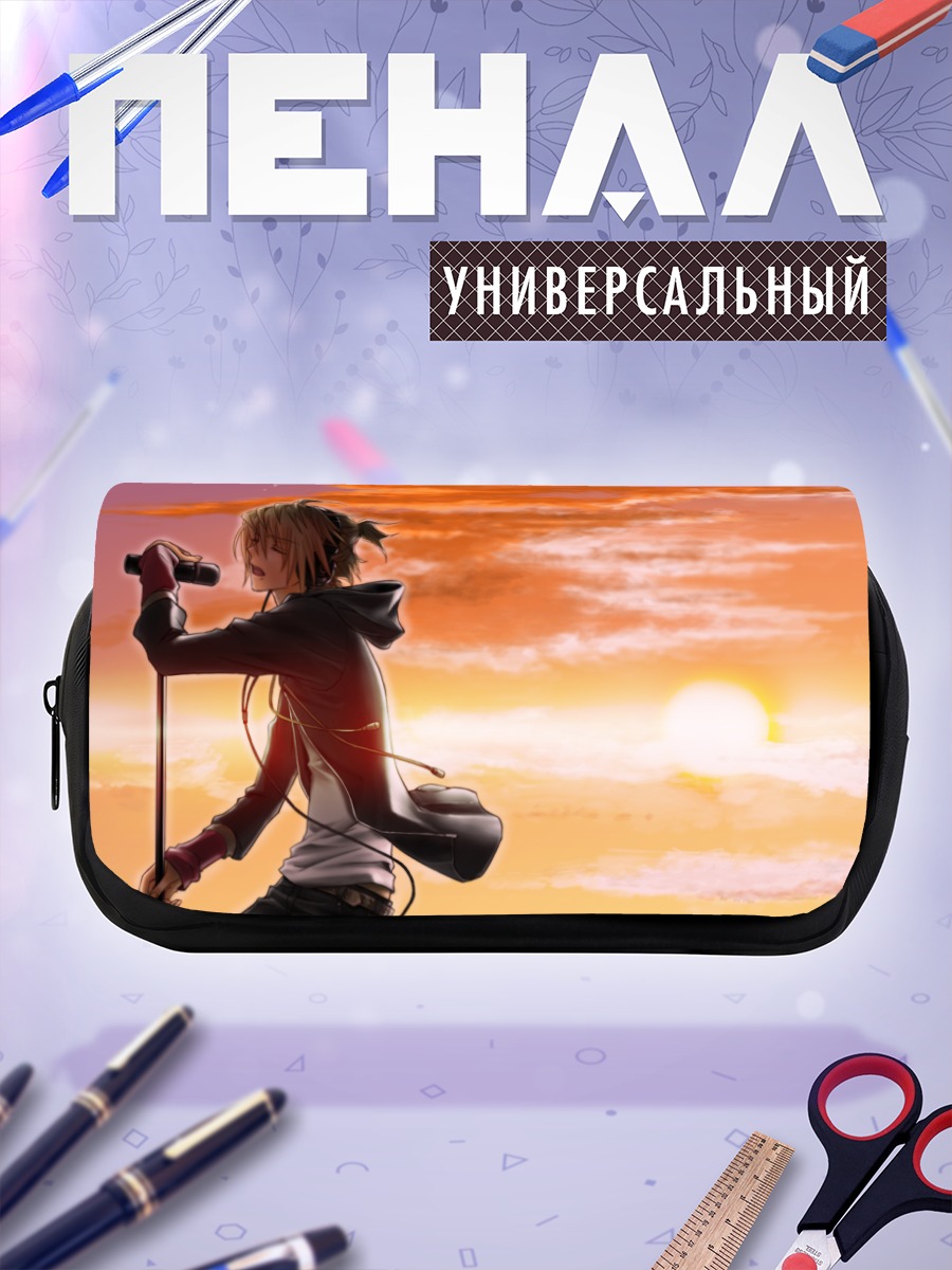 Пенал-косметичка Лен Кагамин на закате