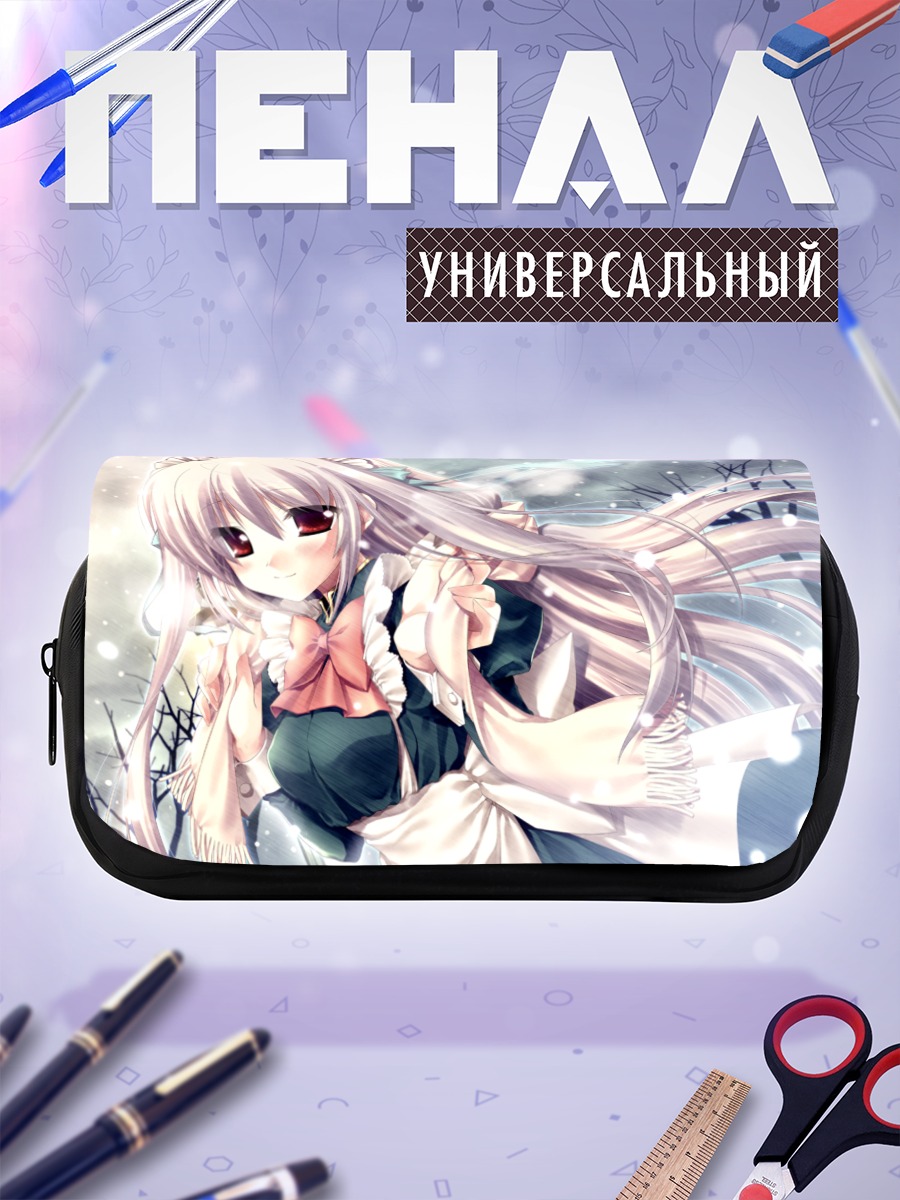 Пенал-косметичка Горничная в снегу
