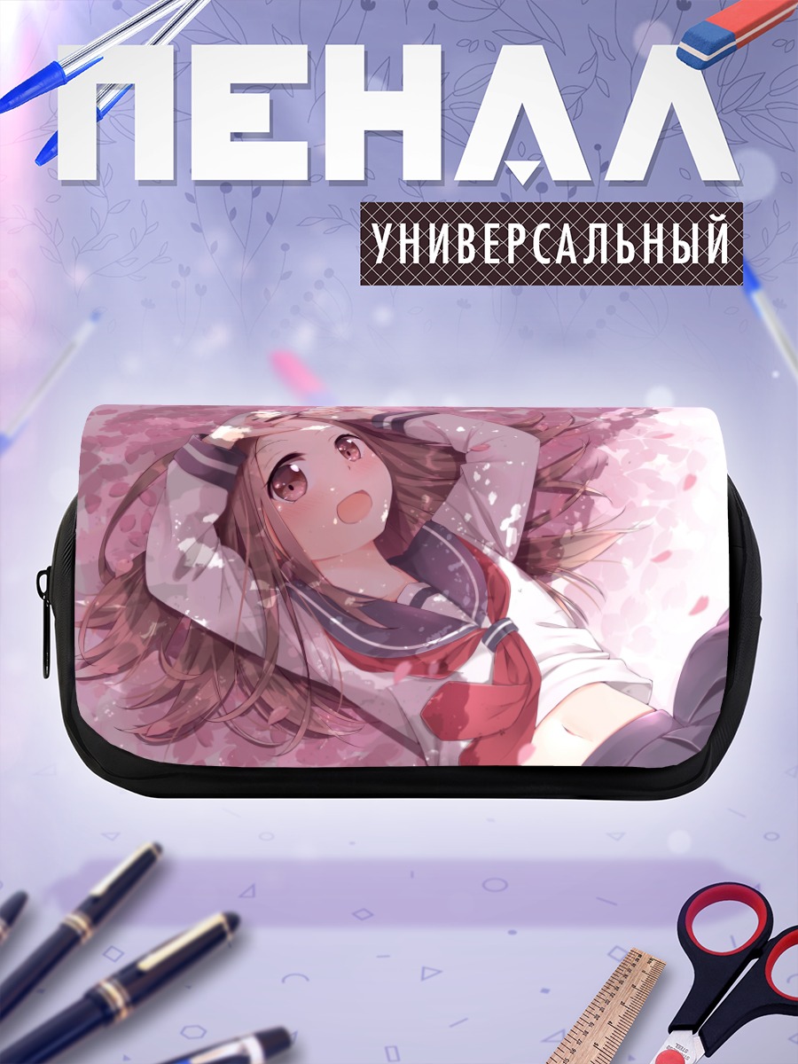 Пенал-косметичка Такаги-сан в сакуре