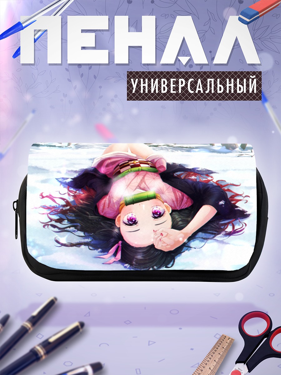 Пенал-косметичка Незуко Камадо в снегу