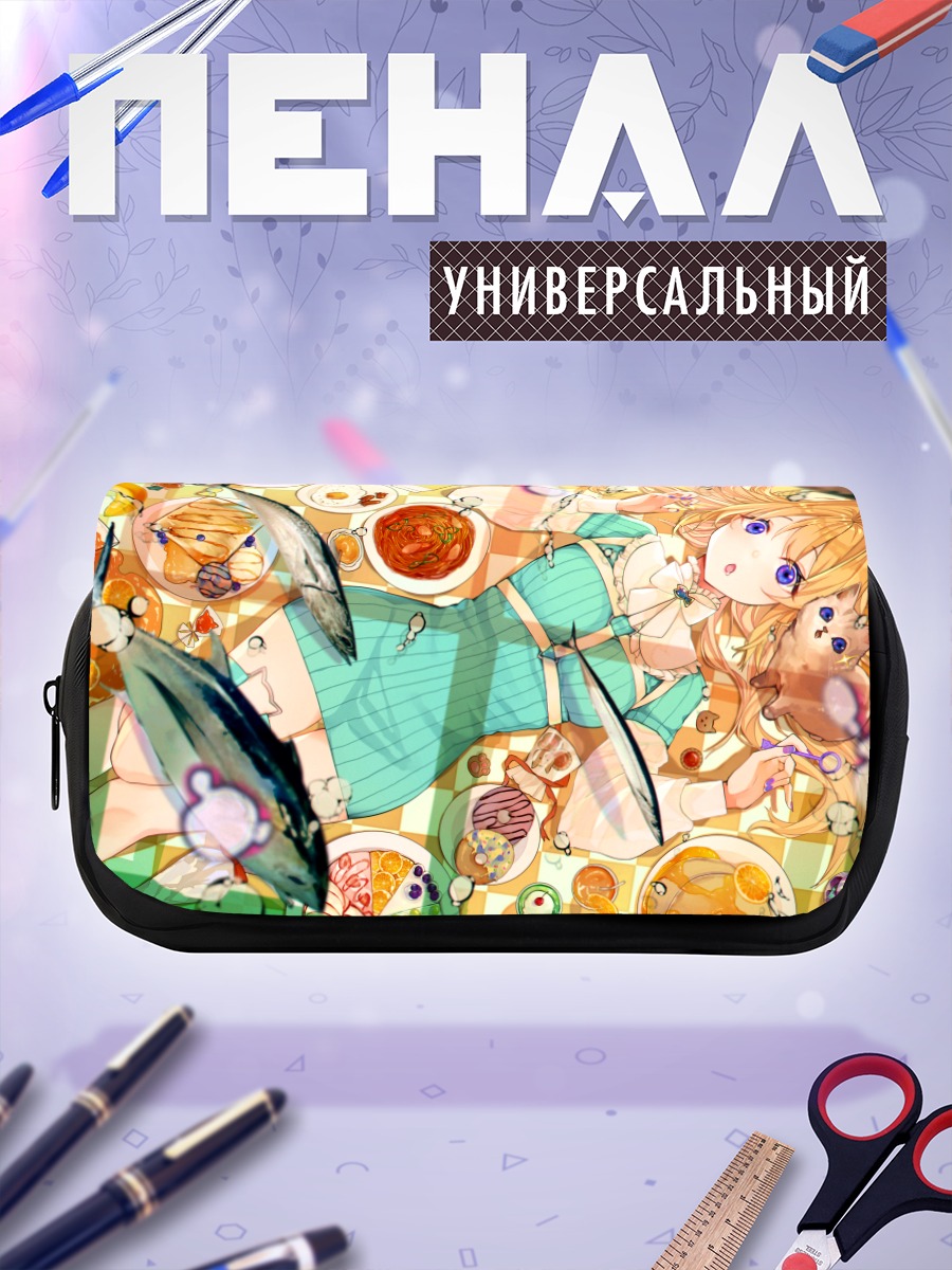 Пенал-косметичка Кошка с конфетами