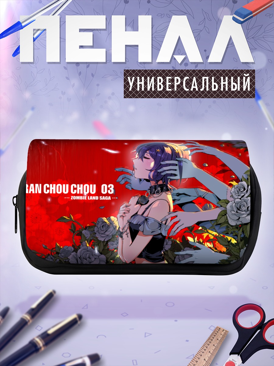 Пенал-косметичка Ай Мидзуно в розах
