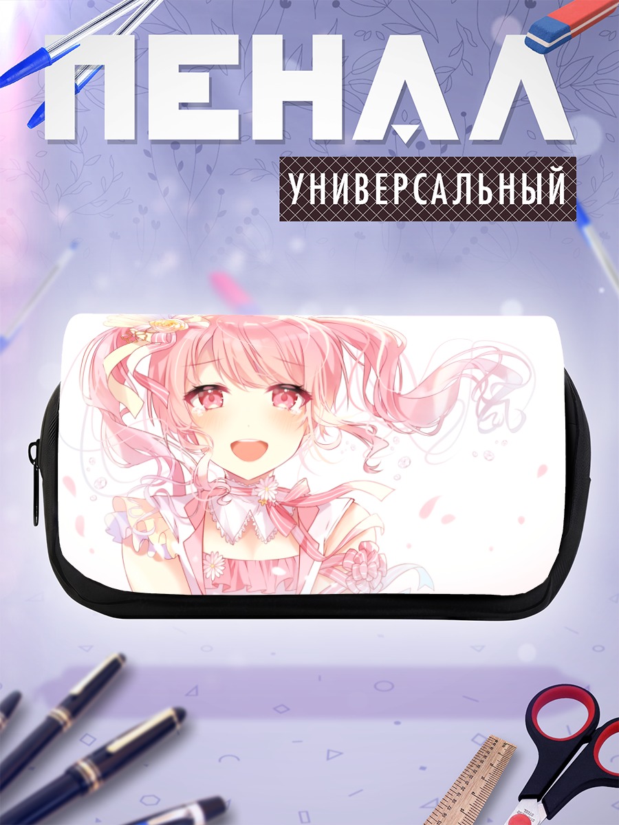 Пенал-косметичка Ая Маруяма в цветах