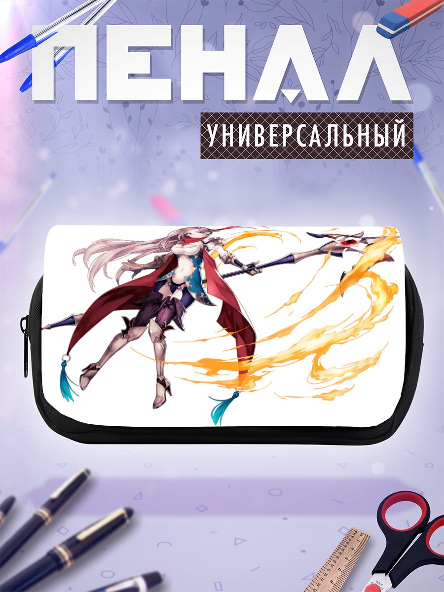 Пенал-косметичка Воительница с копьем