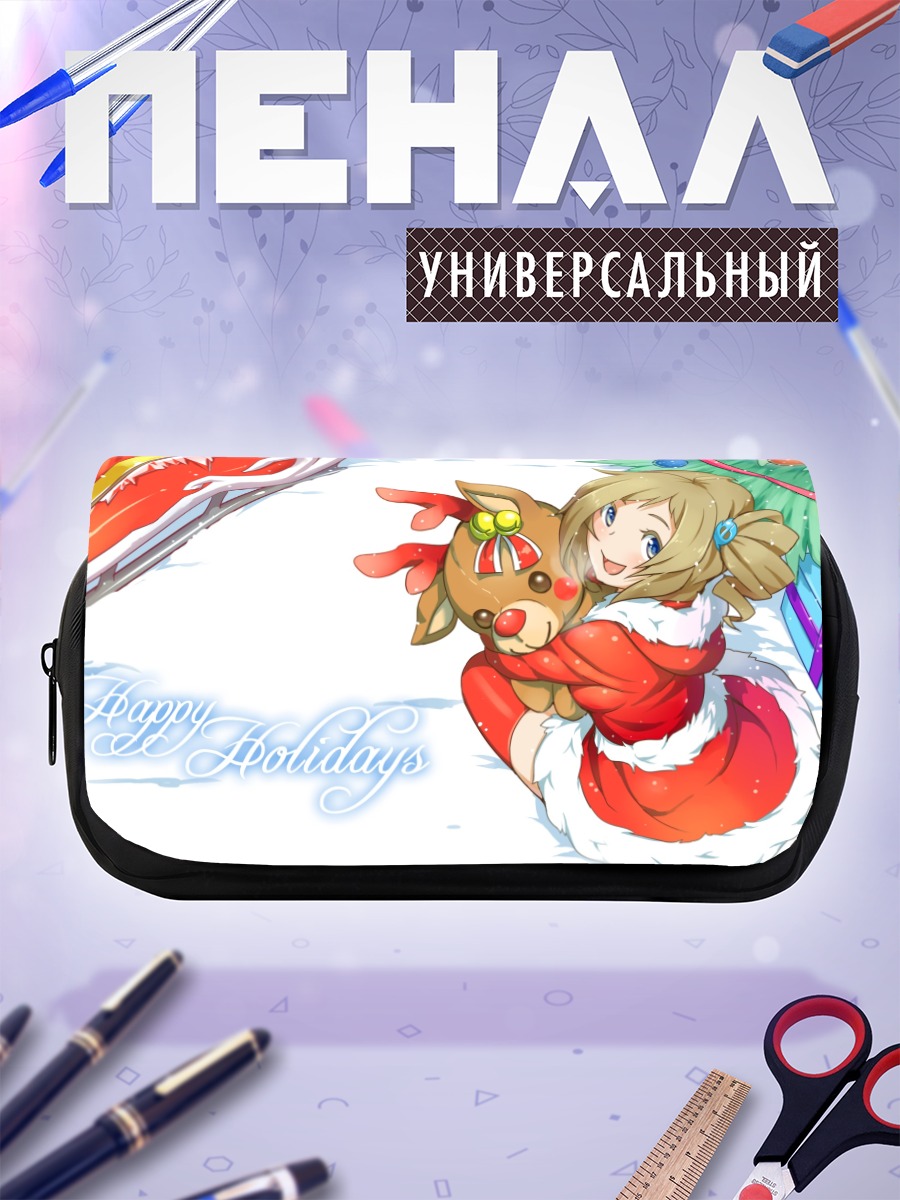 Пенал-косметичка Инори Айзава с оленем