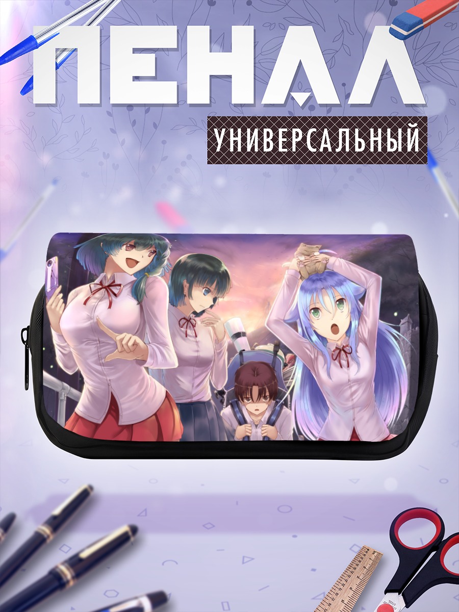 Пенал-косметичка Мику Хацунэ и подруги