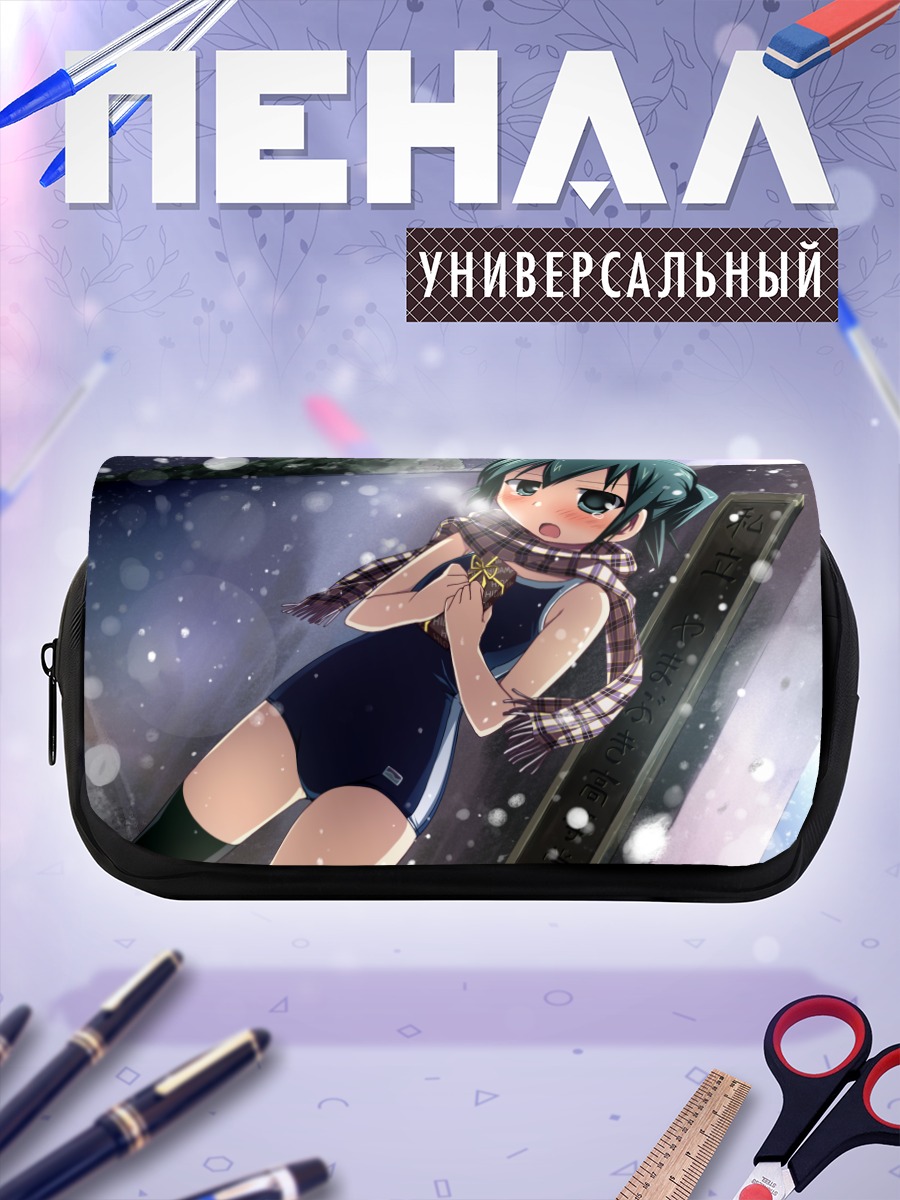 Пенал-косметичка Нори в снегу