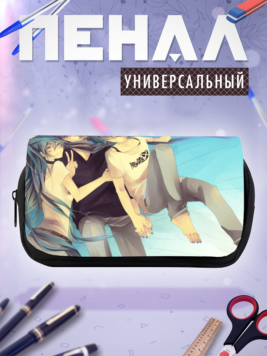 Пенал-косметичка Мику Хацунэ и друзья
