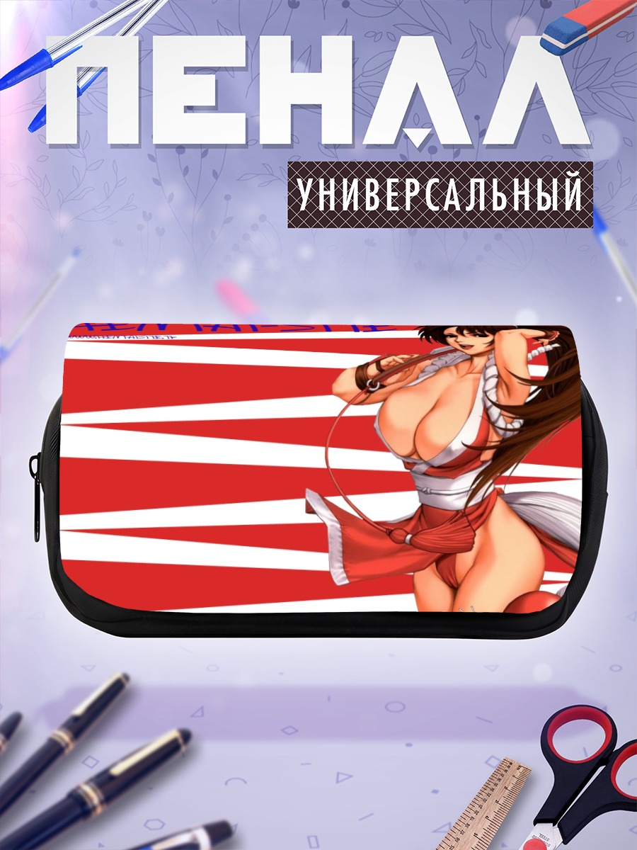 Пенал-косметичка Май Ширануи в красном