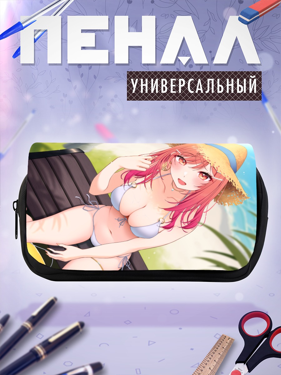 Пенал-косметичка Ририка Ичидзё на пляже