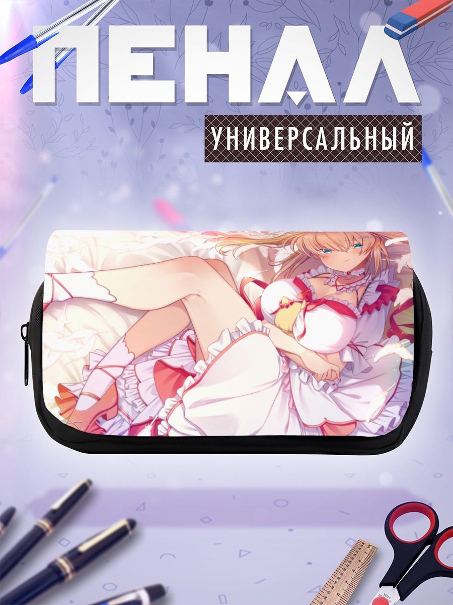 Пенал-косметичка Акаи Хаато в цветах