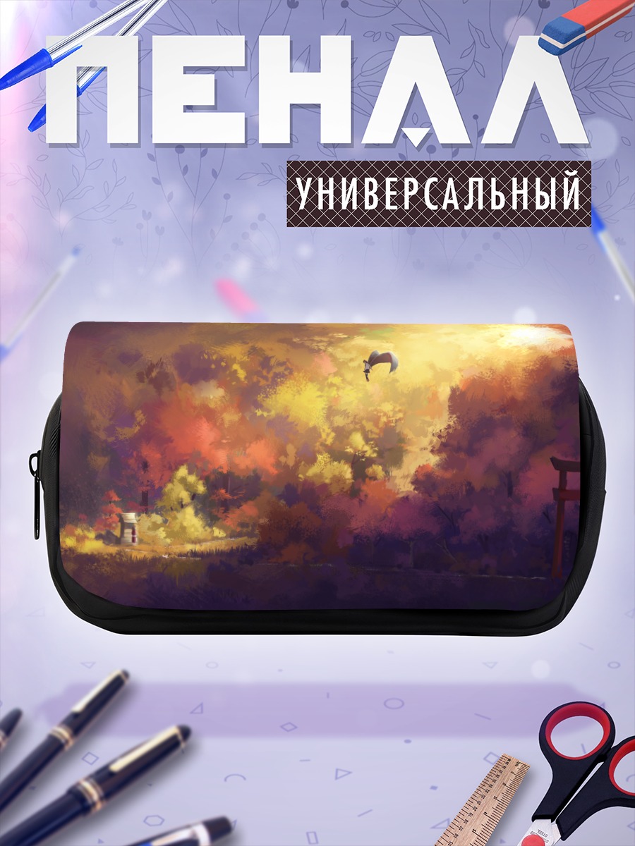 Пенал-косметичка Ая Шамеймару в лесу