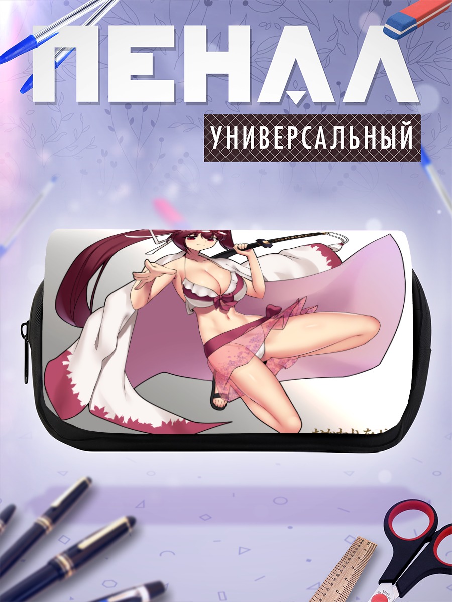 Пенал-косметичка Юзуриха с катаной