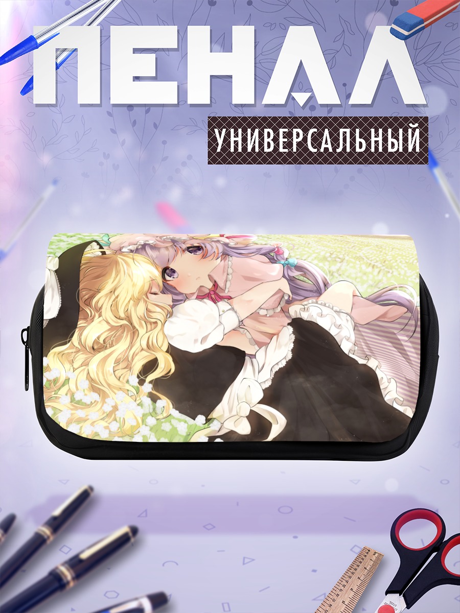 Пенал-косметичка Мариса Кирисаме в цветах