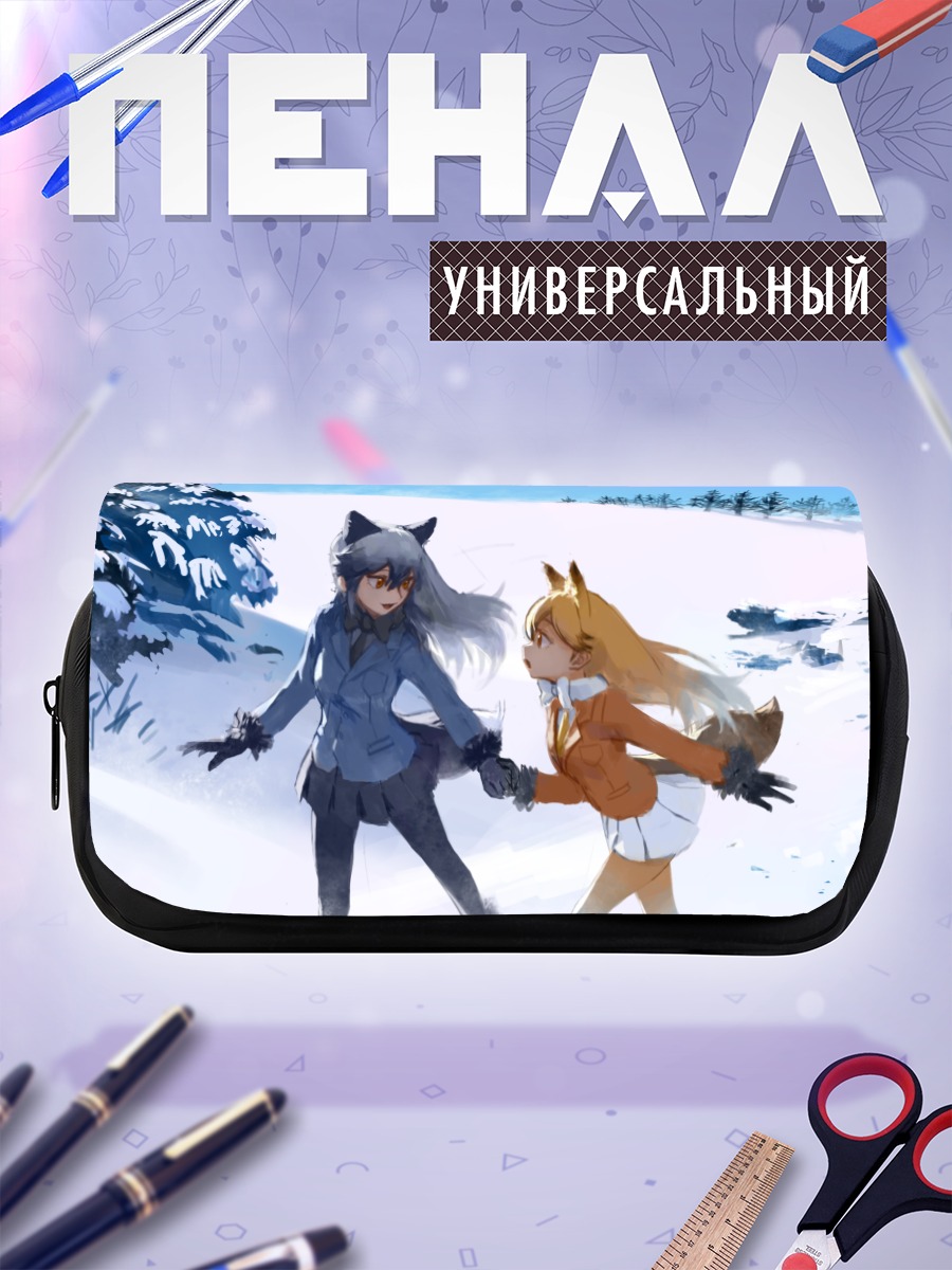 Пенал-косметичка Рыжая Лиса в снегах