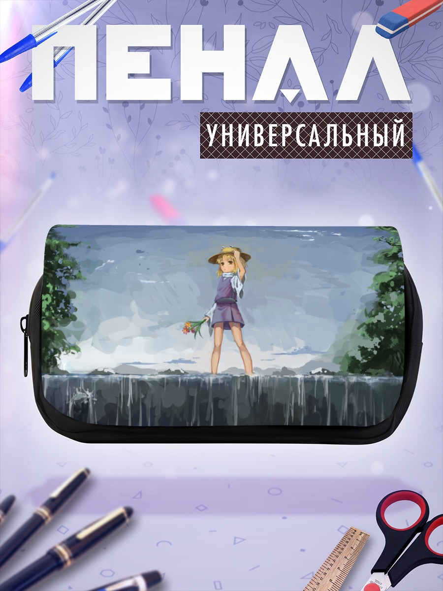 Пенал-косметичка Сувако Мория с цветами