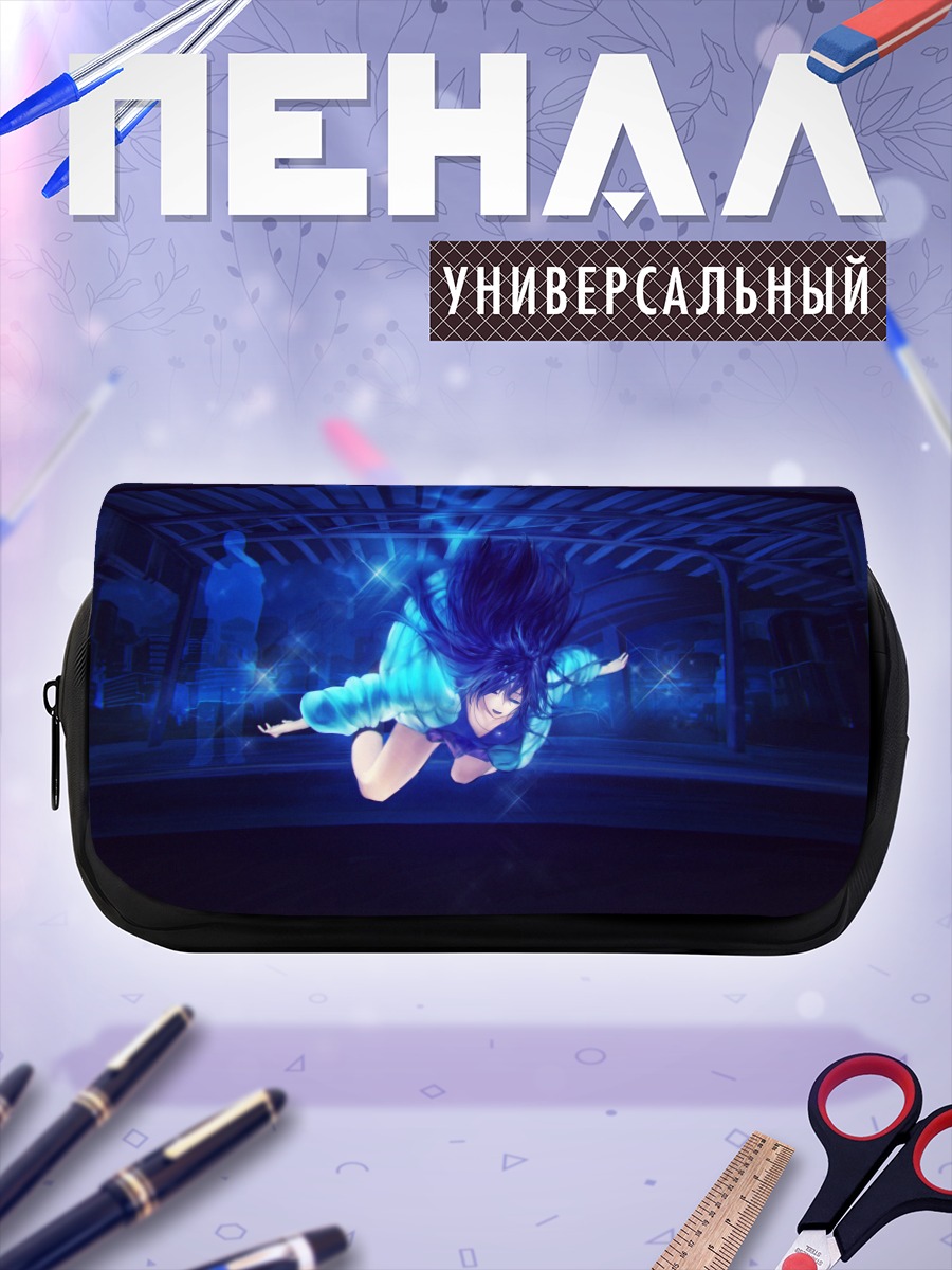 Пенал-косметичка Девушка в городе