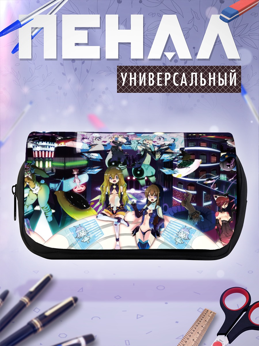 Пенал-косметичка Девушки в городе