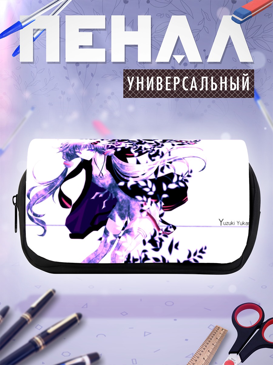 Пенал-косметичка Юдзуки Юкари в цветах