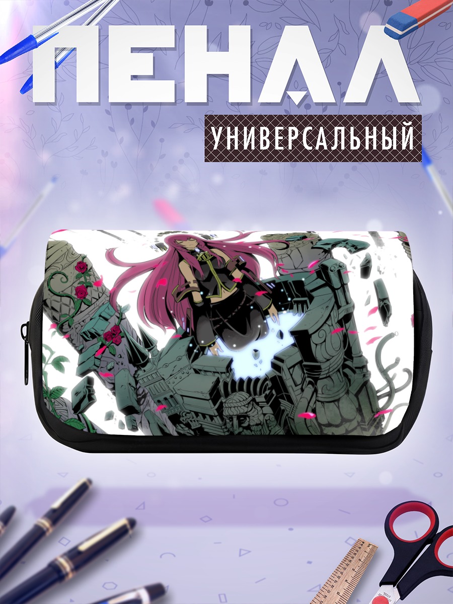 Пенал-косметичка Мегурин Лука в розах