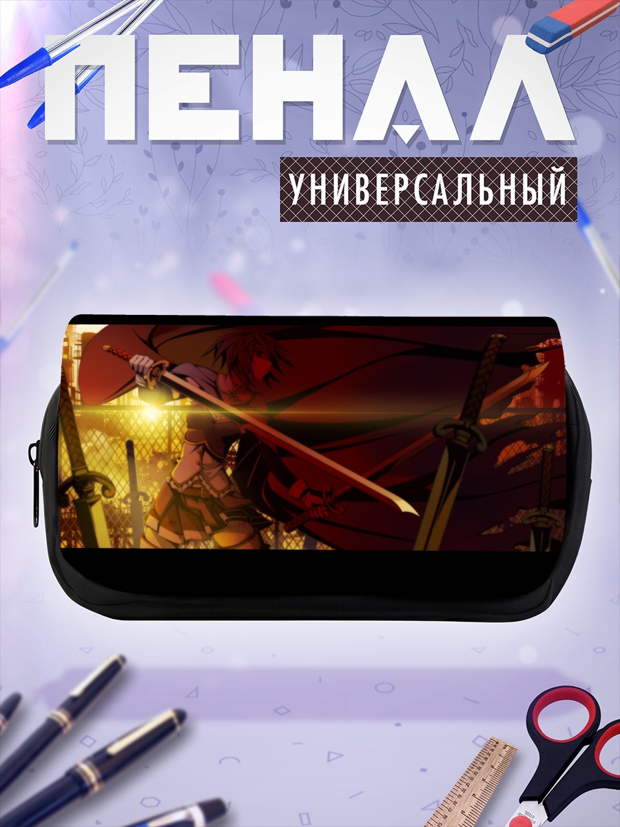 Пенал-косметичка Саяка Мики с мечом