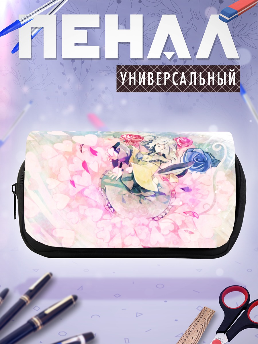 Пенал-косметичка Коиши Комейдзи в цветах