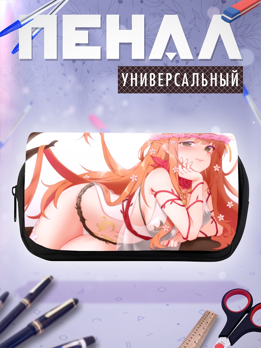 Пенал-косметичка Ева в цветах
