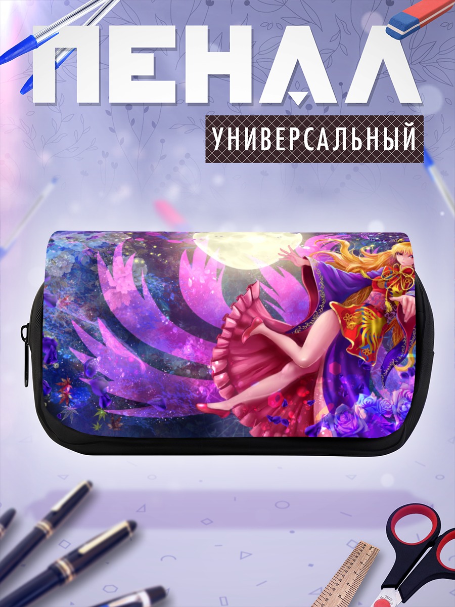 Пенал-косметичка Джунко в цветах
